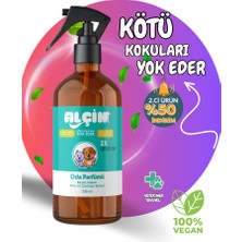 Alçin Kedi Koku Giderici Beyaz Sabun Oda ve Çamaşır Spreyi Oda Kokusu Room Spray 250 ml