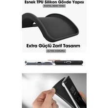 HANPORIUM Tecno Camon 30 Pro Uyumlu Silikon Kılıf - Kamera Korumalı Esnek Pastel Renk Kapak - Yeşil