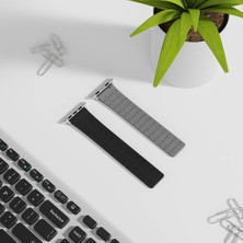 Roketcim Apple Watch 42MM KRD-111 Çizgili Desenli Silikon Kordon