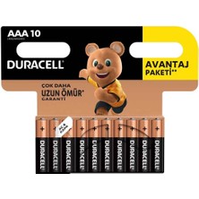 Duracell 10LU Aaa Ince Kalem Pil