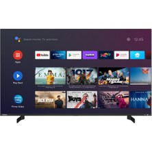 Toshiba 50QA5D63DT  50" 127 Ekran Uydu Alıcılı 4K Ultra Hd Android Smart QLED Tv