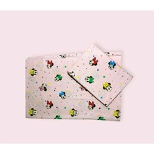 Taç Outlet Minnie Mouse  Pamuk Çarşaf ve Yastık Kılıfı 2 Parça