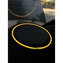 Neon Ledli Kasnak 16CM Amber Turuncu