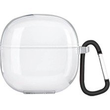 Basias Xiaomi Redmi Buds 6 Lite Uyumlu Silikon Kılıf+Kanca