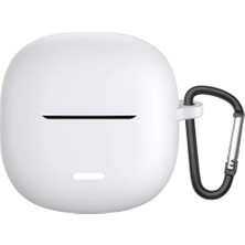 Basias Xiaomi Redmi Buds 6 Lite Uyumlu Silikon Kılıf+Kanca