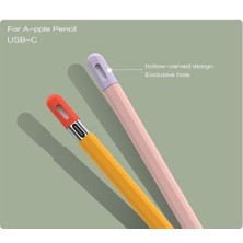 Basias Apple Pencil 3. Nesil (Usb-C) Uyumlu Silikon Kılıf