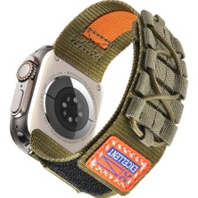 Roketcim Apple Watch 40MM KRD-112 Orbital Örgülü Halat Tasarımlı Naylon Kumaş Hasır Kordon