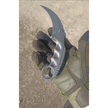 Karambit-Gri Renk- Eğitici -Tactical-Oyuncak Bıçak-All Tasarım