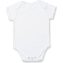 Sema Baby Prematüre Yarım Kol penye Çıtçıtlı Badi - Beyaz