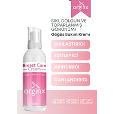 Orginx Göğüs Diklendirici & Dolgunlaştırıcı Sıkılaştırıcı Göğüs Bakım Kremi 75 ml