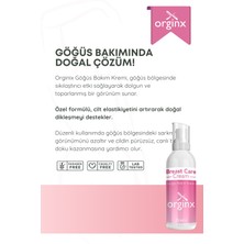 Orginx Göğüs Diklendirici & Dolgunlaştırıcı Sıkılaştırıcı Göğüs Bakım Kremi 75 ml