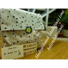 Nina Kids Yılbaşı Temalı Pamuk  Çocuk Bisiklet Yaka Yeşil Pijama Takımı