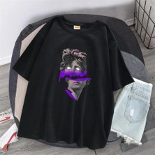 Gossip Team Sculpture Art Siyah Oversize T-Shirt
