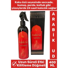 Özel Seri Kilitleme Düğmeli Uzun Süre Etkili Kabe Kokusundan Esinlenmiş Arabik Ud Oda Kokusu 400 ml