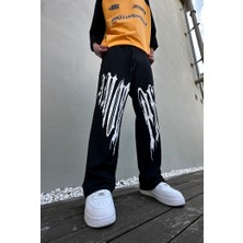  Sokak Tarzı Baskılı Unisex Baggy Eşofman