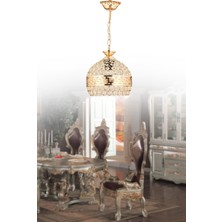 Woodhub Mimoza Tekli Gold 20  cm  Avize