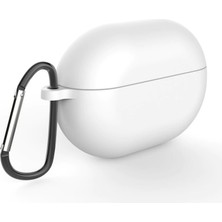 Dmay Huawei Freebuds Pro 2 Kılıf 2022 Yumuşak Silikon Kılıf + Kancalı