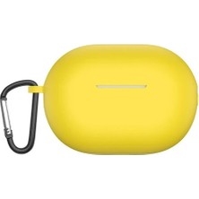 Dmay Huawei Freebuds Pro 2 Kılıf 2022 Yumuşak Silikon Kılıf + Kancalı