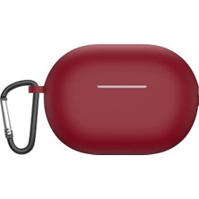 Dmay Huawei Freebuds Pro 2 Kılıf 2022 Yumuşak Silikon Kılıf + Kancalı