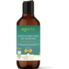 Agarta Doğal Vegan Kepeğe Karşı Etkili Şampuan 400 ml Sülfatsız Bitki Özlü Bakım