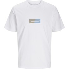Jorbronx Rectangle Tee Ss Crew Neck Erkek Beyaz T-Shirt - 12262563