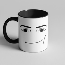 Golden Crafts Roblox Man Face Yüz Kupa Seramik Kahve Mug