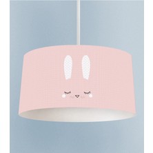 Woodhub Tavşan Desenli Çocuk Odası Sarkıt Avize