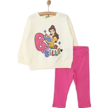 Disney Prenscess Kız Sweatshirt - Tayt Kız Bebek