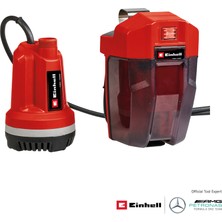 Einhell GE-PP 18 RB Li - Solo, Akülü Dalgıç Pompa - Temiz Su (Akü ve şarj cihazı dahil değildir)