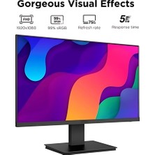 Koorui 23.8" 24N1 75Hz 5ms Fhd IPS (Hdmı, Vga) Monitör