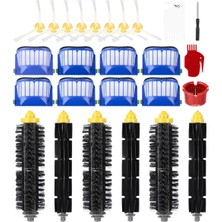 Uniicornns Irobot Roomba 600 Serisi 605 606 610 615 616 620 621 625 630 631 Ana Yan Fırça Hepa Filtre Yedek Parçaları (Yurt Dışından)