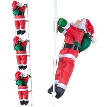 Merdiven Tırmanan Noel Baba 95CM 3lü