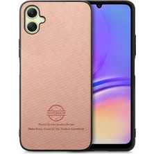 Cool-M Samsung Galaxy A05 4g Kumaş Doku Deri+Pc+Tpu Düşmeyi Önleyici Telefon Kılıfı (Yurt Dışından)