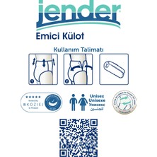 Jender Emici Külot XLarge 120 Adet 30'luk 4 Paket