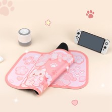 Enclaveinds Ekstra Kawaii Oyun Mouse Pad Sevimli Pembe Sakura Kediler Sümen Su Geçirmez Kaymaz Dizüstü Bilgisayar Masası Aksesuarları (Yurt Dışından)