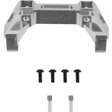 Pabiflo Trx4 Metal Arka Tampon Montaj Parçaları Için TRA8237'NIN Değiştirilmesi 4 1/10 Rc Paletli Araba Yükseltme Parçaları, Gümüş (Yurt Dışından)