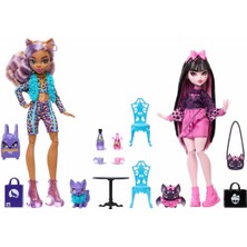 Monster High Ürpertastik Dostlar Bebekleri 2'li Paket HNP96