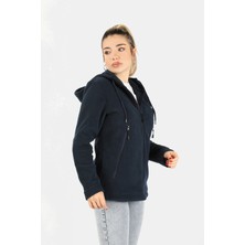 Balins Kadın Kapüşonlu Lacivert Sweatshirt Lacivert