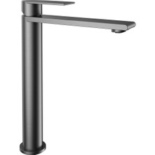 FJ-SS1027 Mat Füme Yüksek Lavabo Bataryası