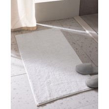 Madame Coco Conques Banyo Paspas - Beyaz - 60X100 cm