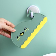 Zhuxi Shop B Yeşil Stil Çizik Silecek Silecek Plakası Yaratıcı Karikatür Banyo Mini Tezgah Cam Sileceği Tek Taraflı Silme (Yurt Dışından)