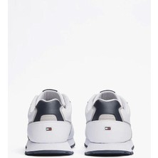 Tommy Hilfiger Erkek Beyaz Essential Leather Sneaker