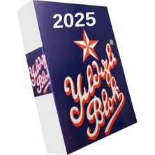 Yıldızlı Blok Masa Takvimi 2025