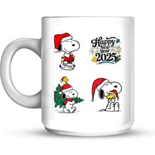 Hena Happy New Yaer Snoopy Temalı Kupa