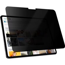 Hagibis Apple iPad 10.2 7. ve 8. Nesil Uyumlu Privacy Hayalet Full Glue Tablet Ekran Koruyucu