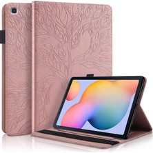 Puluzdg Samsung Galaxy Tab S6 P610 Için Deri Kılıf Samsung Galaxy Tab S6 Lite P610 Için (Yurt Dışından)