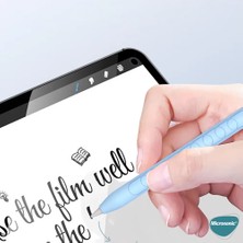 Microsonic Apple Pencil Pro Kılıf Mat Silikon Beyaz