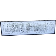 Asemic Sound Mappings Sergisi Asemik Resmi 62X244 cm 009