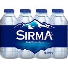 Sırma Doğal Kaynak Suyu 500 ml x 12 Adet