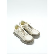 Eymen Shoes Twingo Günlük Unisex Kısa Spor Bot, Bej (Ladik)